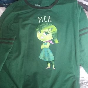 Disney green size 2 "meh" sweater